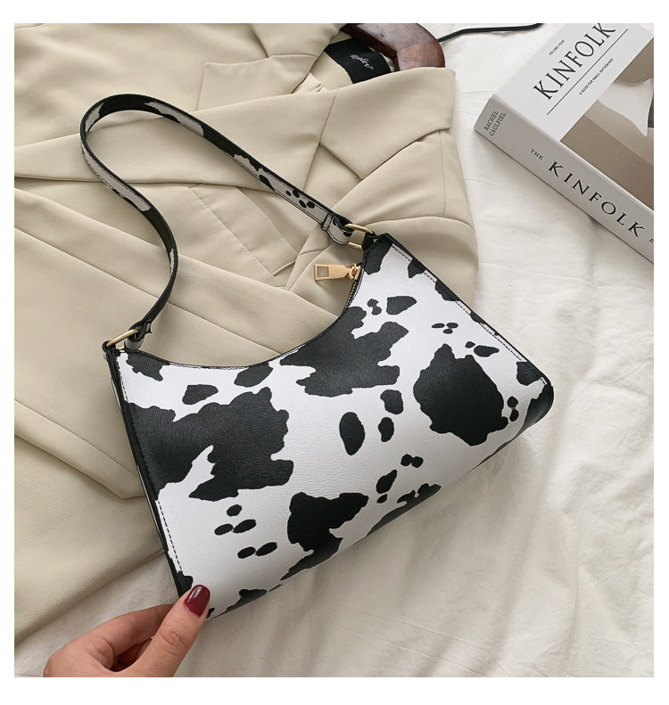 Wholesale  Handbag Women' s Leopard Print Shoulder Underarm Bag